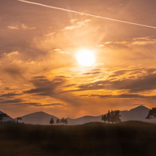 Black Mount Sunset