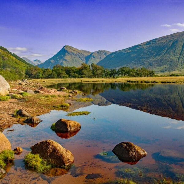 Reflections at Loch Etive capture