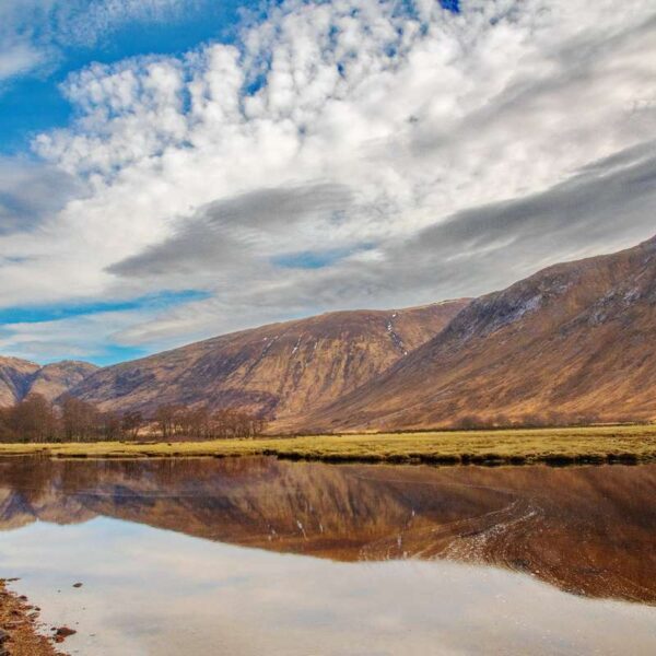 Reflections at Loch Etive shot