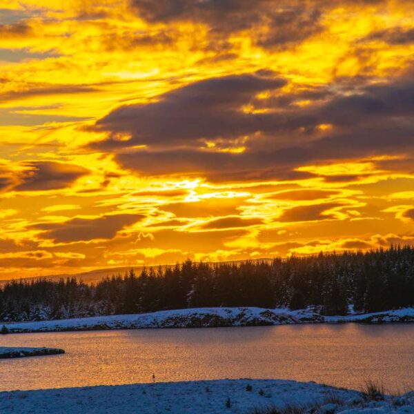 Sunset from Kilpatrick Hills