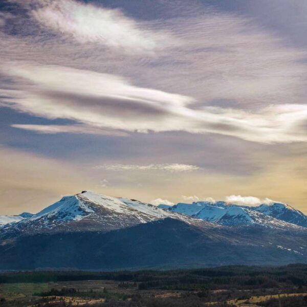 Nevis Range from Commando Memorial