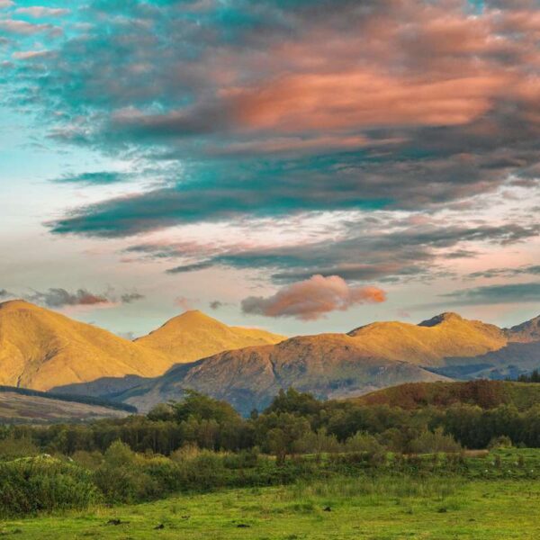 Dreamy Cloud with Crianlarich Hills