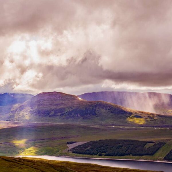 Loch Ericht and Ben Alder