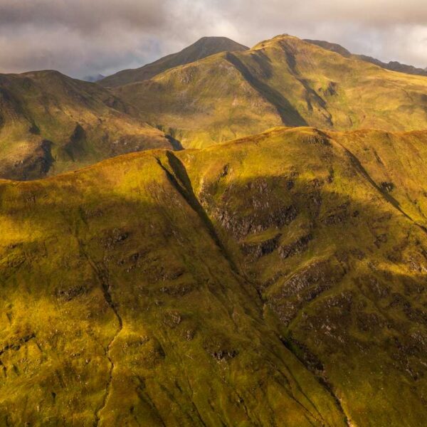 Stunning mountain landscape scenery