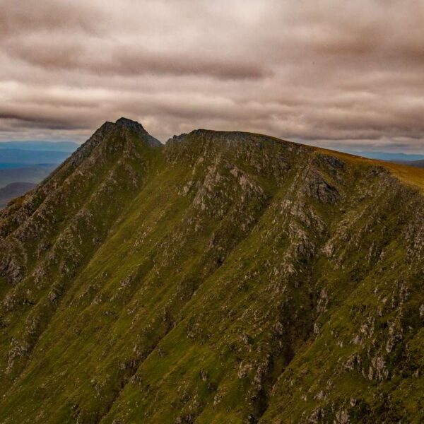 Dramatic northern cliffs of Luchd Choire