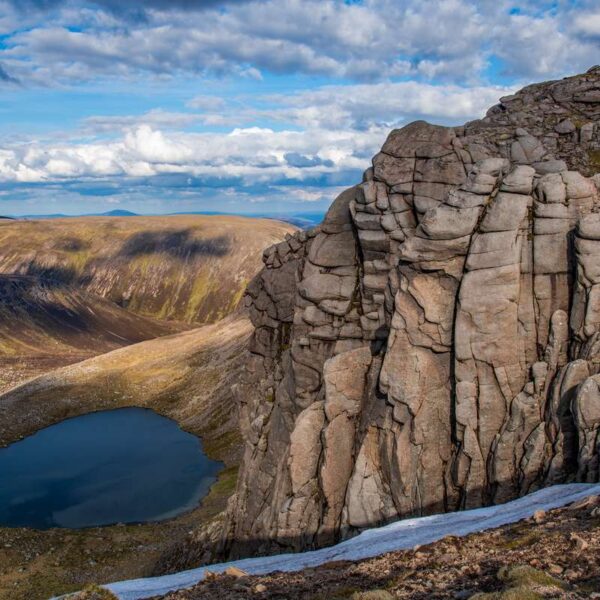 Beinn a Bhuird dramatic cliffs