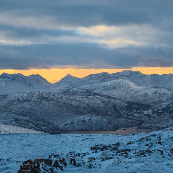 Stob Coire Sgriodain Sunset