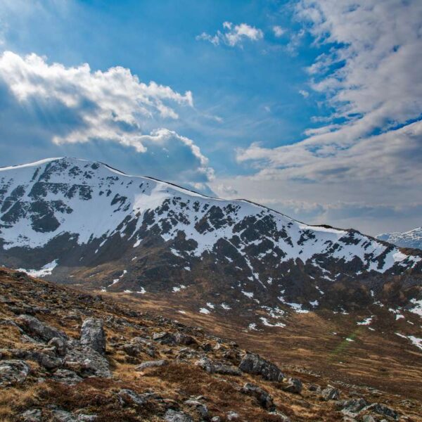 Beinn a Chlachair cliffs