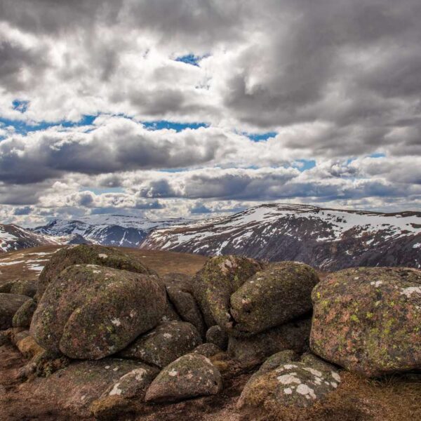 Views from Bynack More summit