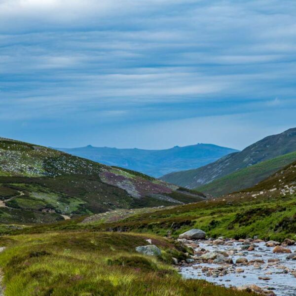 Ben Avon with granite tors