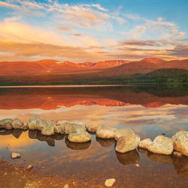 Loch Morlich sunset capture