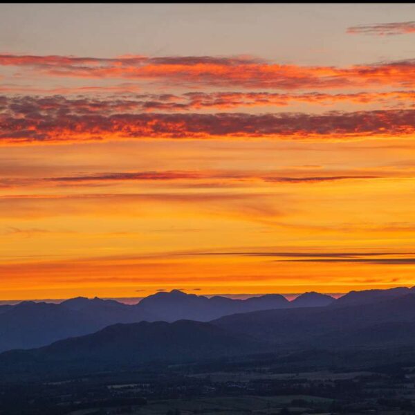 Dumgoyne Hill Sunset