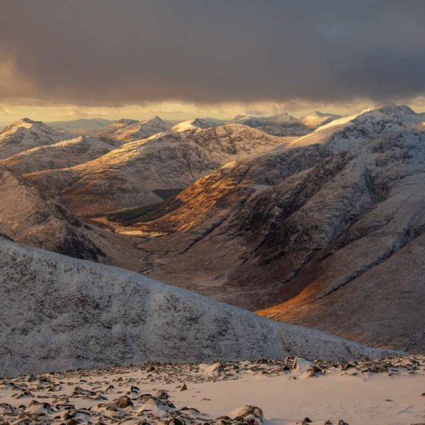 Winter day in Glen Etive