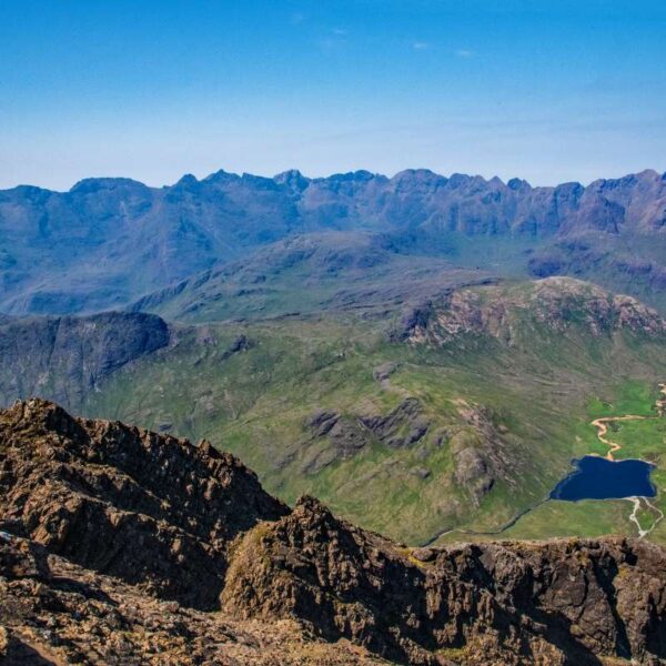 Cuillin Ridge from Bla Bheinn