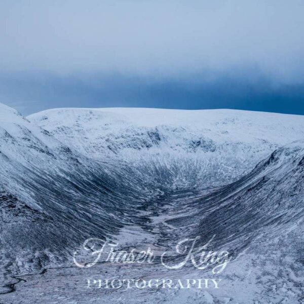 The Great Trench Of Glen Geusachan