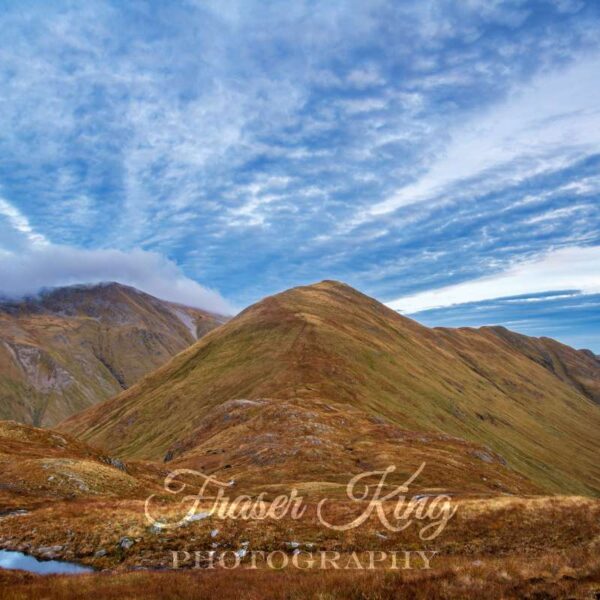 Dreamy clouds in Kintail