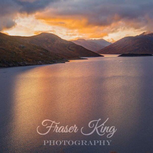 Loch Quoich sunset