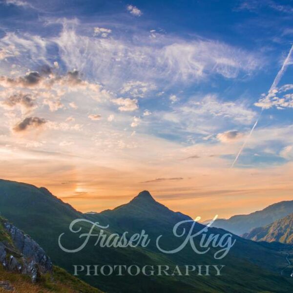 Glen Shiel sunset