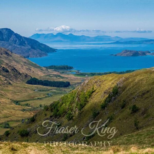 Isle of Rum from Knoydart