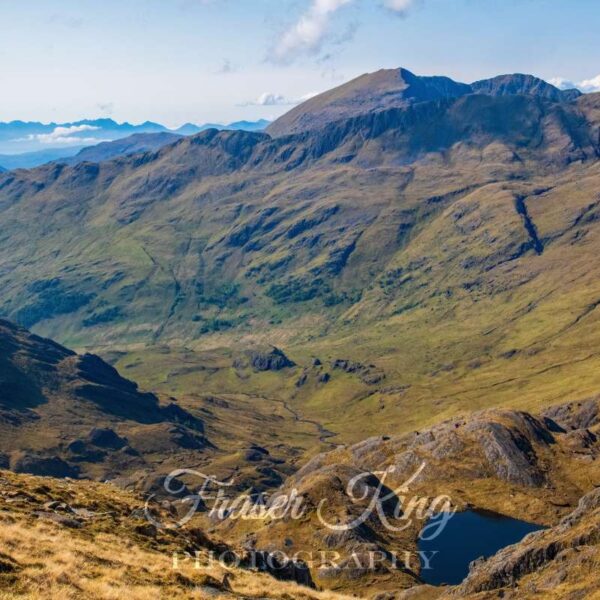 Ladhar Bheinn and Aonach Sgoilite ridge